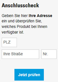 netcologne.de Anschlusscheck