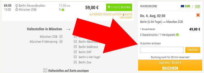 flixbus.de Gutschein