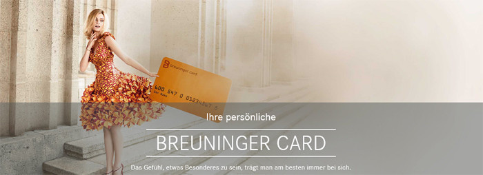 breuninger.com Kundenkarte