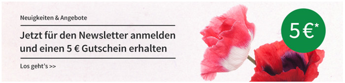 blume2000.de Newsletter