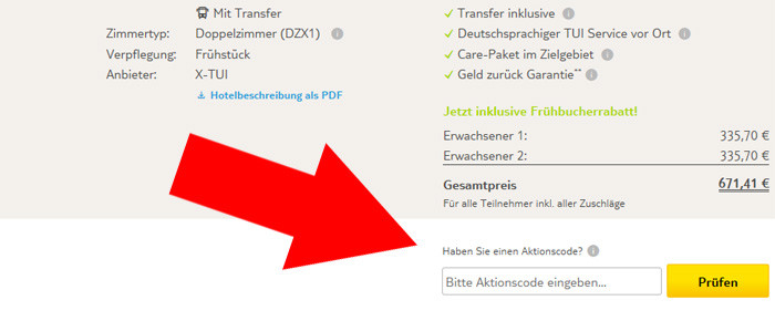 tui.com Gutschein