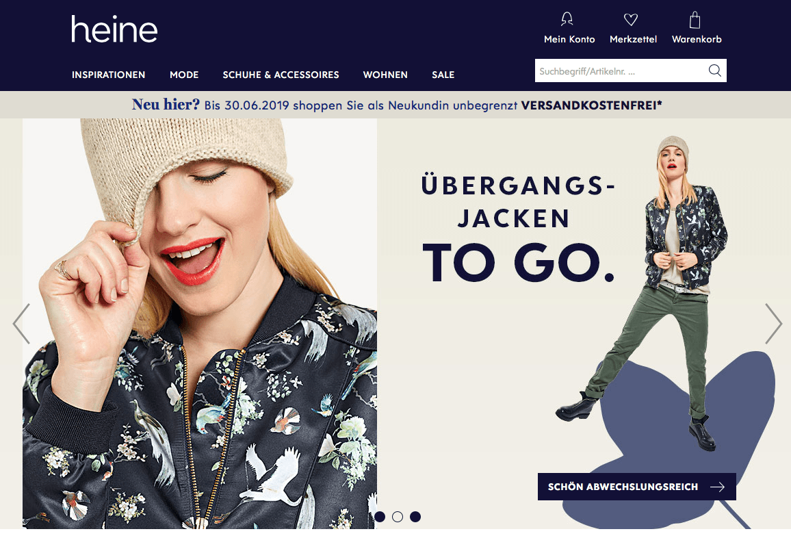 heine Webshop