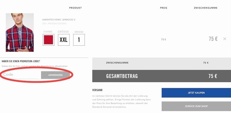 Pepe Jeans Gutschein einlösen