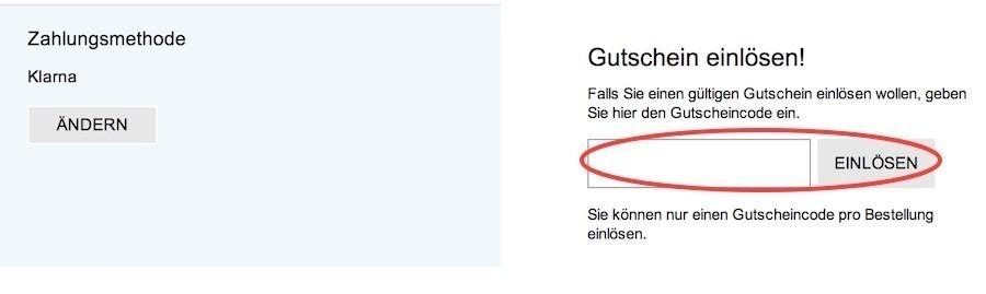 Autoteiledirekt Gutschein einlösen