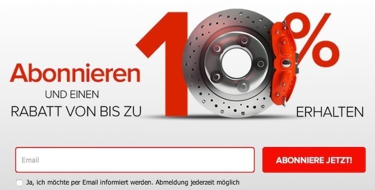 Autoteiledirekt Newsletter