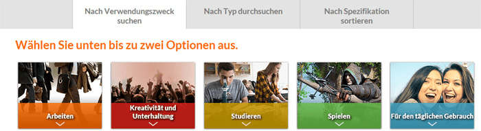 lenovo.com online Kaufberatung