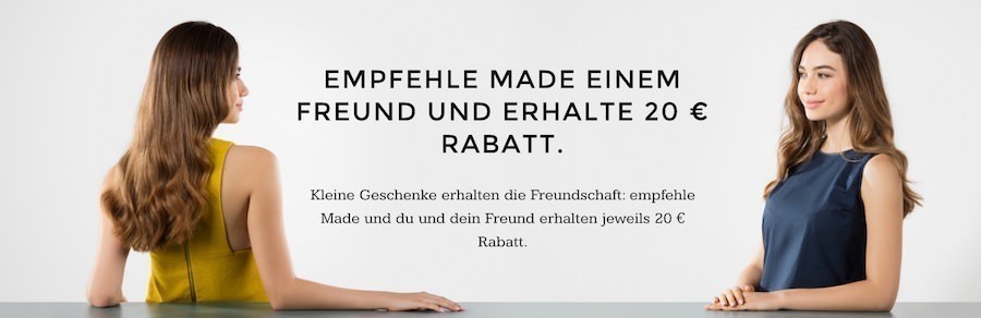 Made.com Freundschaftswerbung