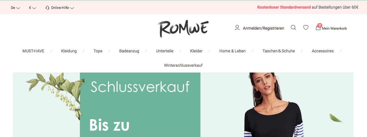 ROMWE Start