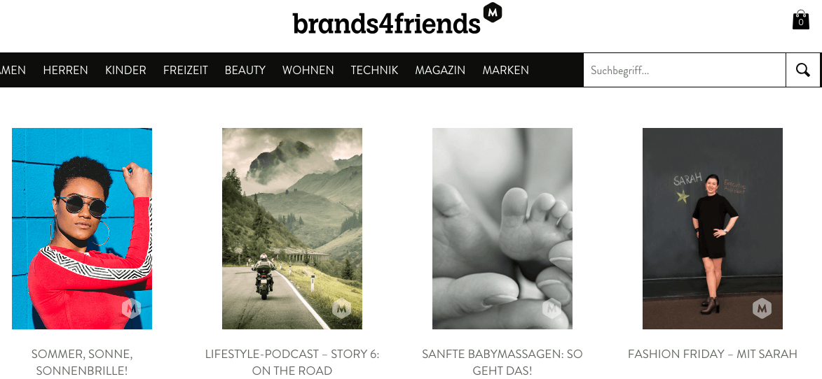 Brands4friends Magazin