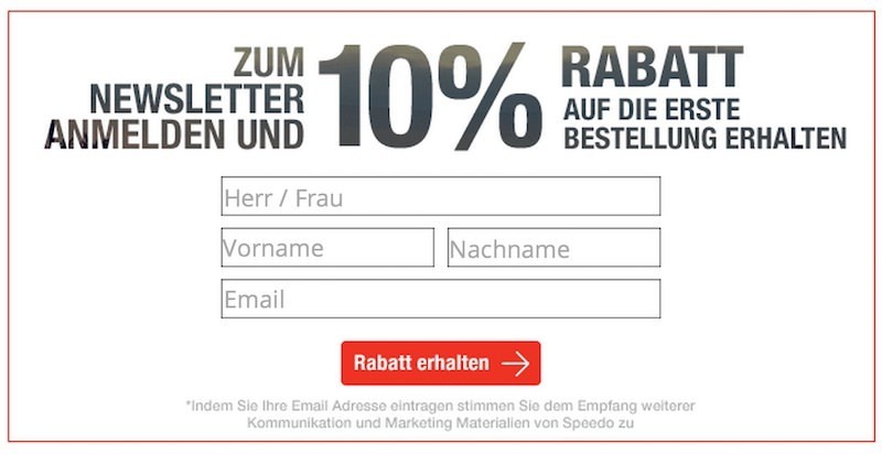 Speedo Newsletter