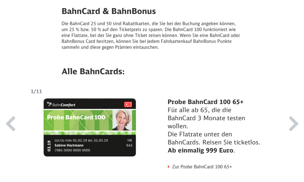 Deutsche Bahn Bahnbonus